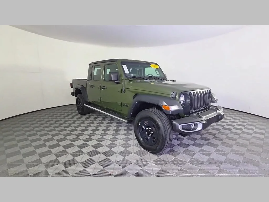 Used 2023 Sarge Green Clearcoat Jeep Sport image 52