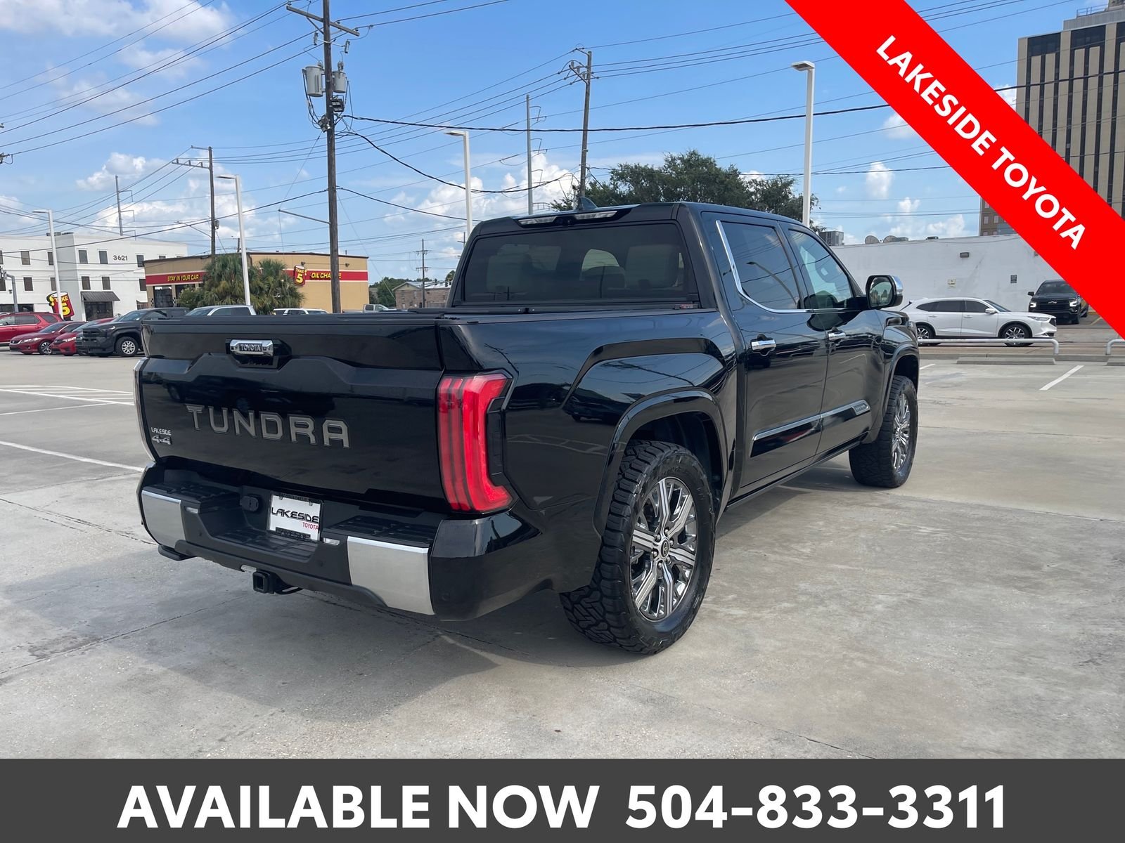 Used 2023 Black Toyota Capstone image 5