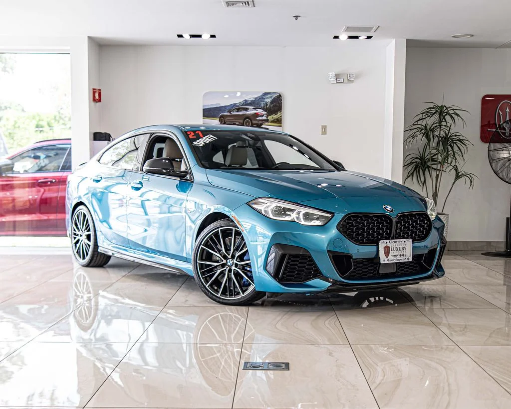 Used 2021 Blue BMW M235i Gran Coupe xDrive image 5