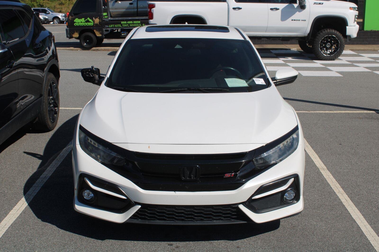 Used 2020 Platinum White Pearl Honda Manual w/Summer Tires image 2