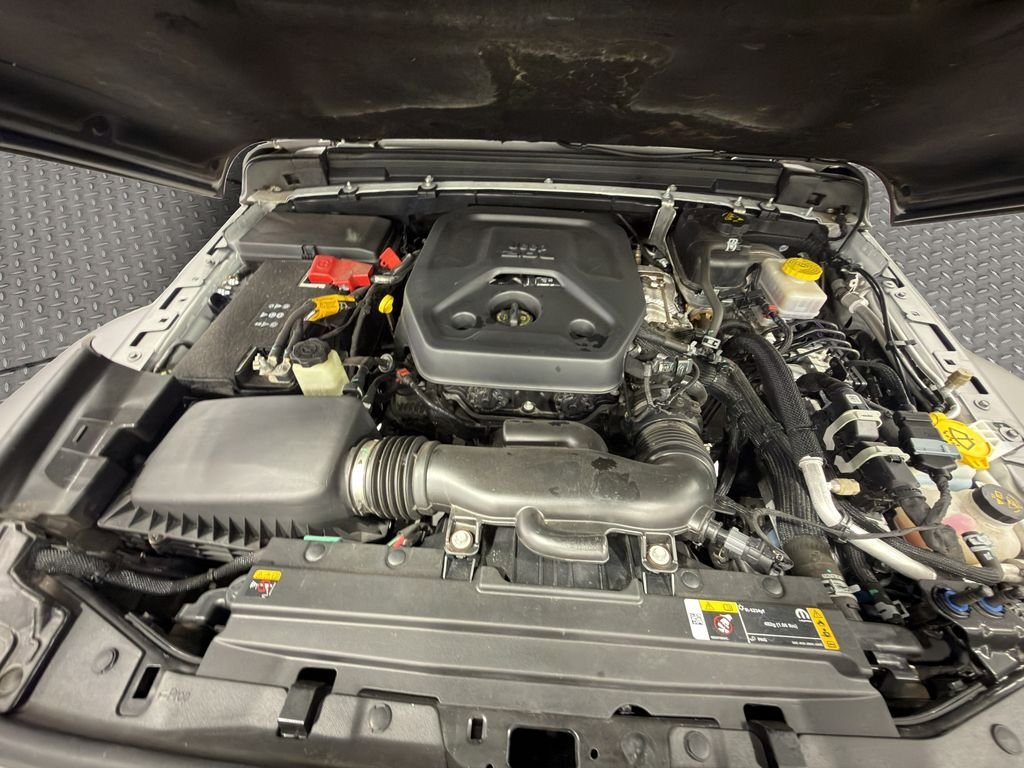 Used 2023 Bright White Clearcoat Jeep Sahara image 20