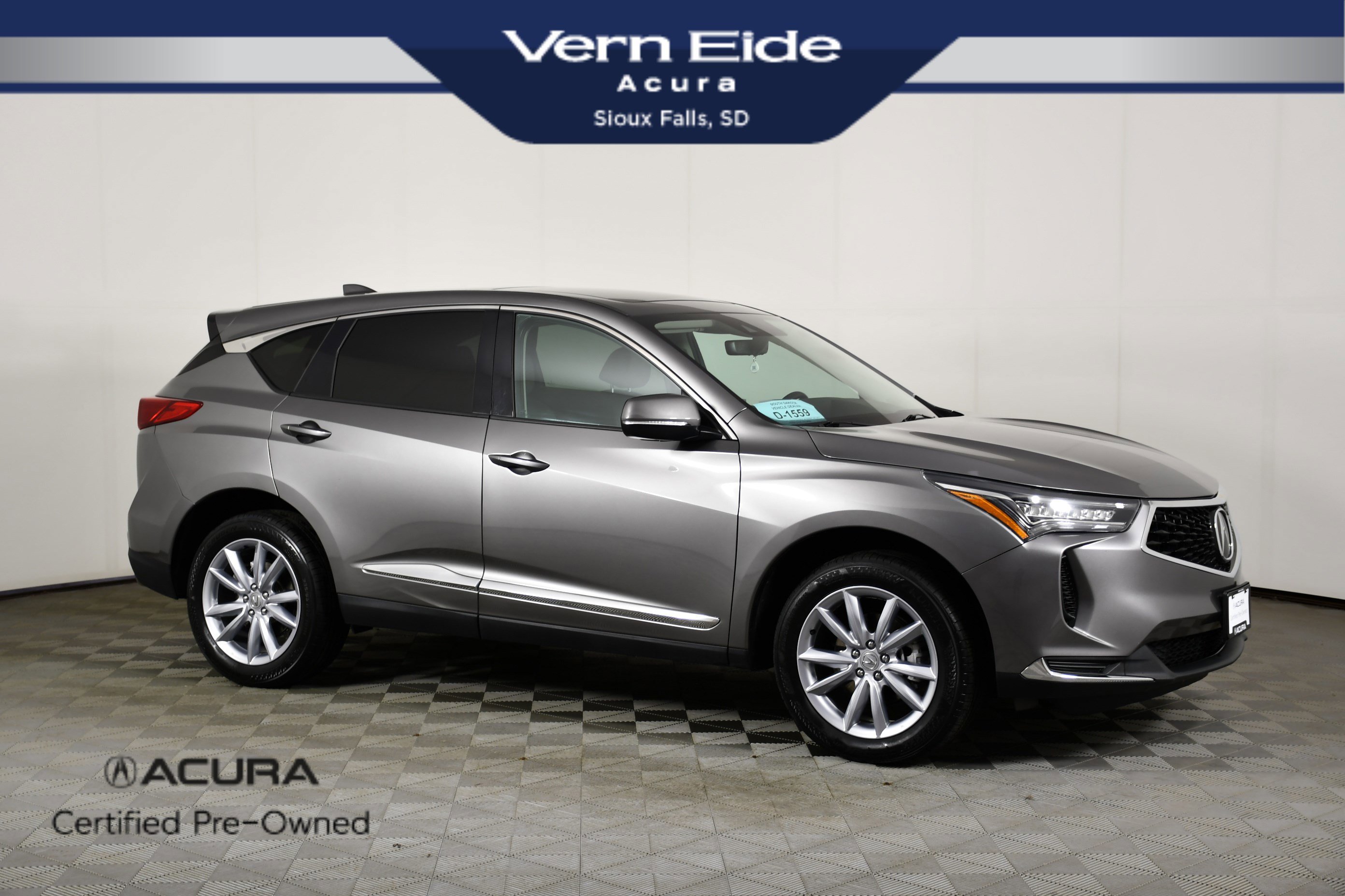 Certified Used 2023 Liquid Carbon Metallic Acura Base image 1