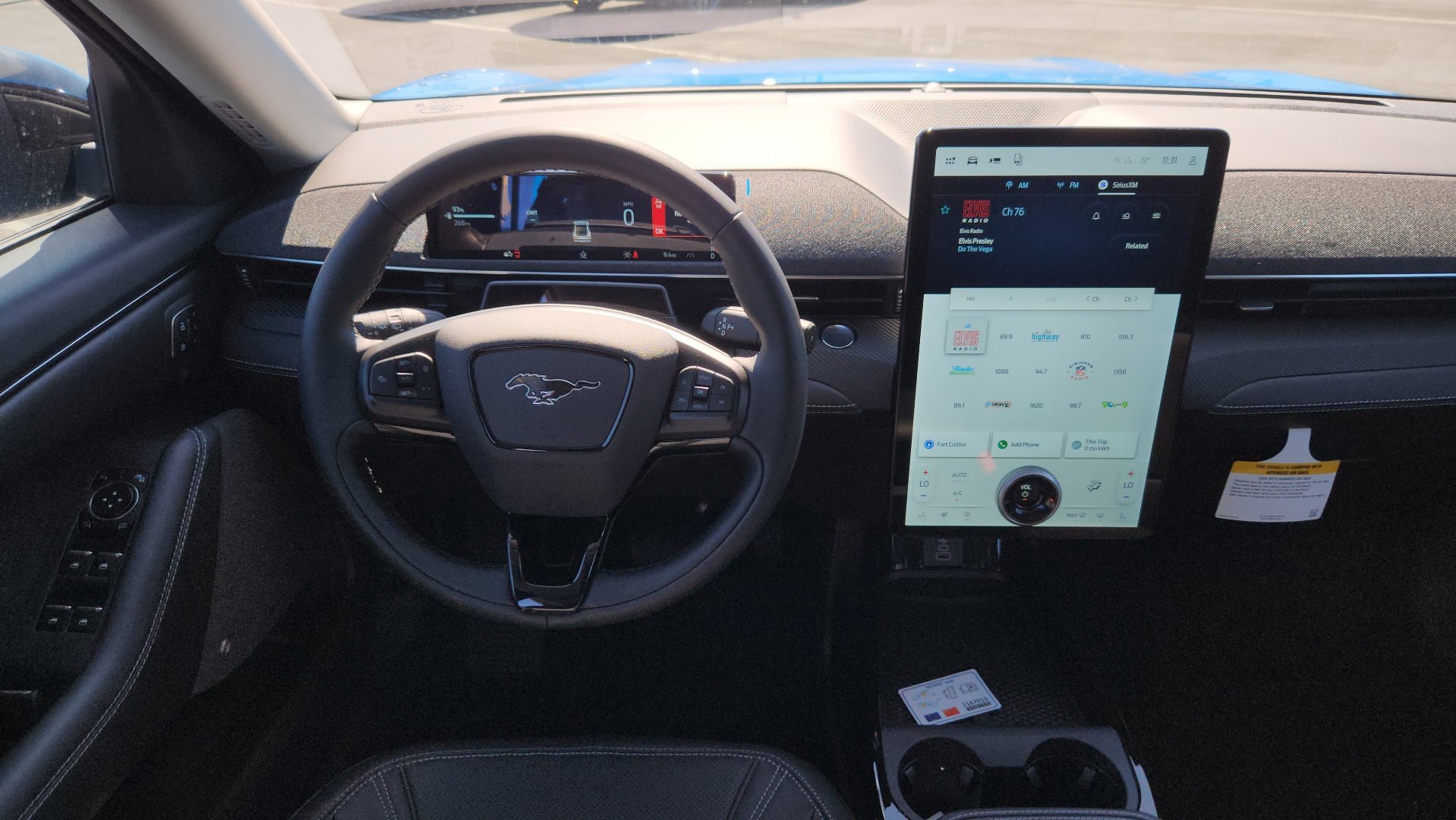 New 2026 Velocity Blue Metallic Ford Premium image 25