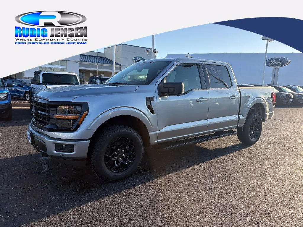 New 2026 Iconic Silver Metallic Ford XLT image 1