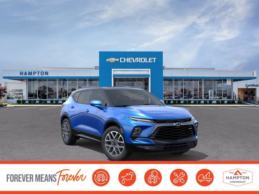 New 2026 Riptide Blue Metallic Chevrolet RS image 1