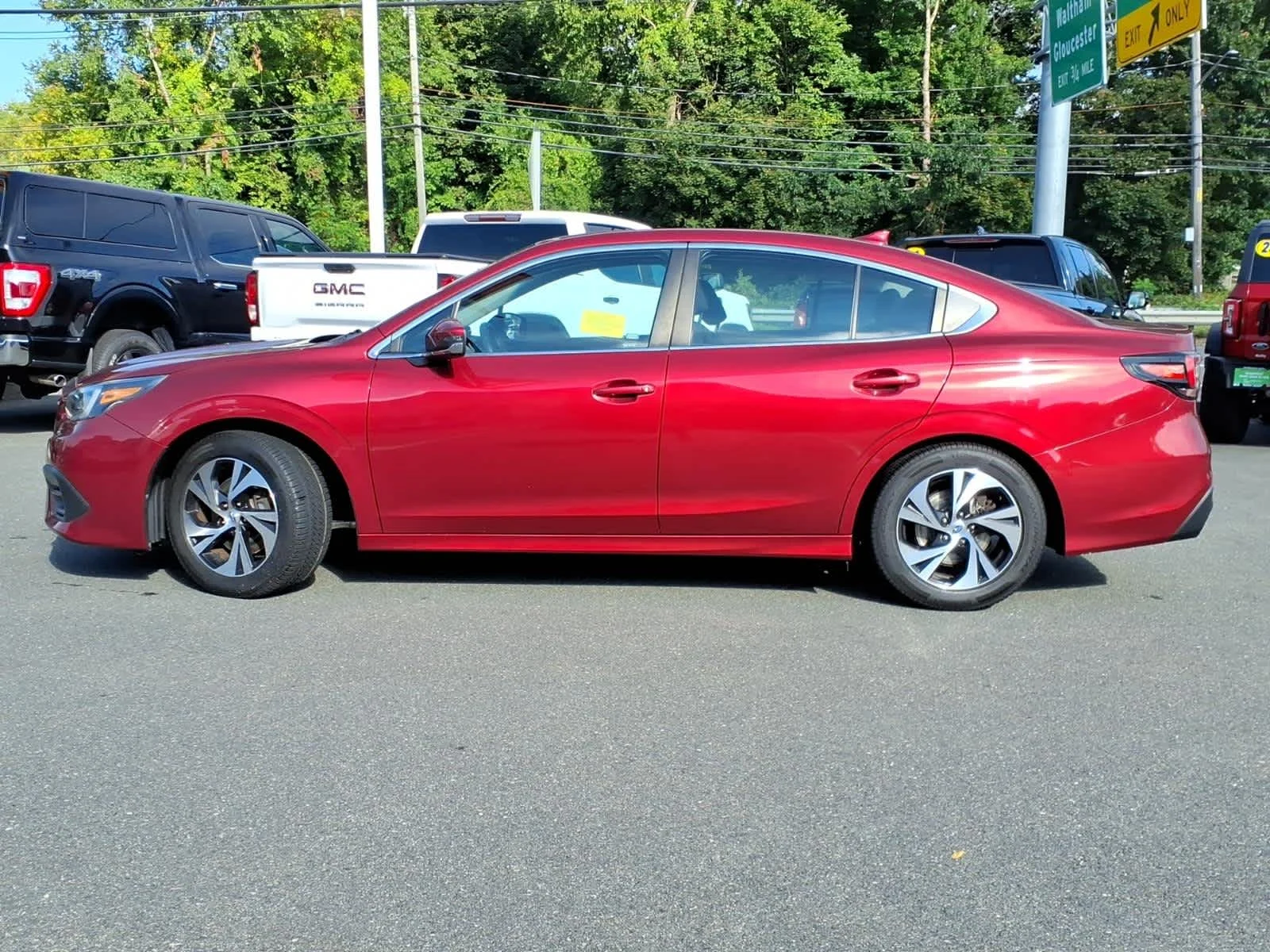Used 2022 Crimson Red Pearl Subaru Premium image 12