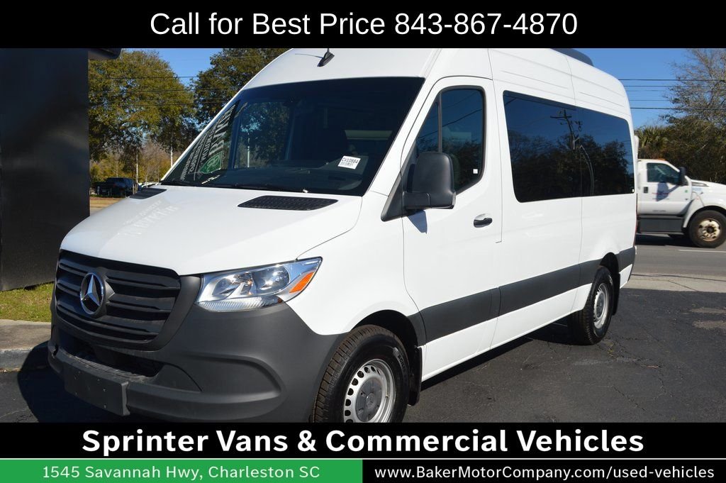 Used 2024 White Mercedes-Benz Passenger 144 WB image 10