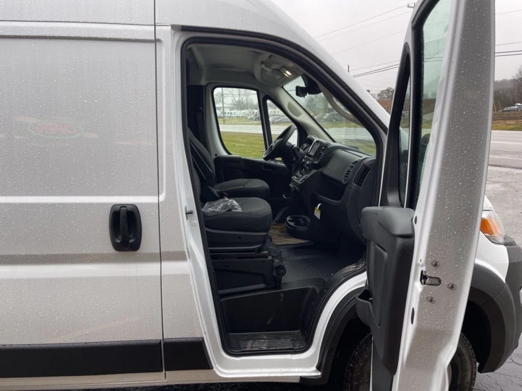 New 2025 Bright White Clearcoat RAM High Roof image 13