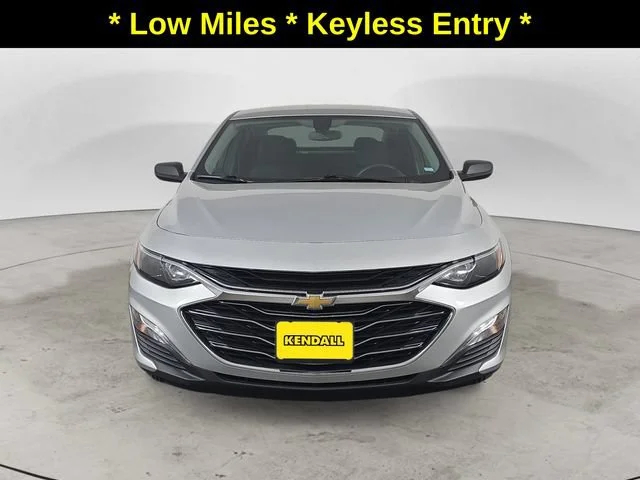 Used 2021 SILVER ICE METALLIC Chevrolet LS image 2