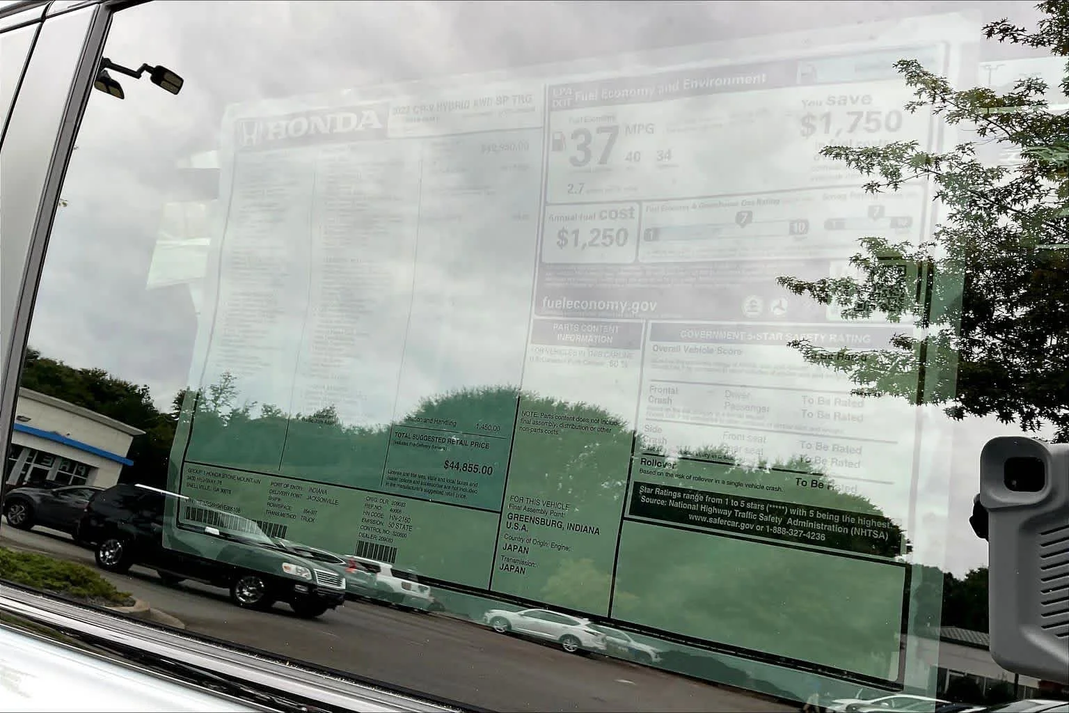 New 2027 Urban Gray Pearl Honda Sport Touring image 20