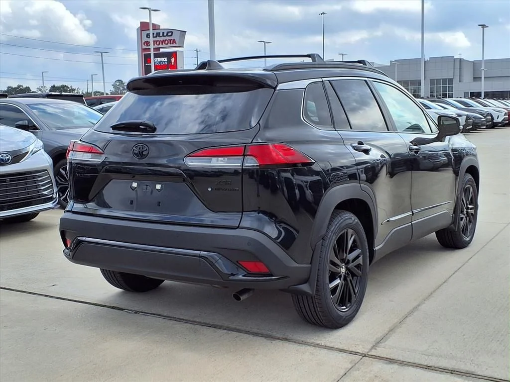 New 2026 Black Toyota Hybrid XSE image 6