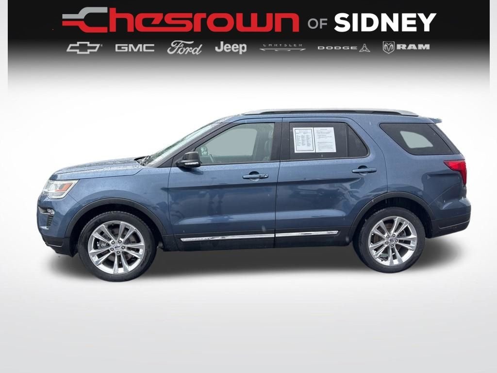 Used 2018 Ford Explorer XLT with VIN 1FM5K7D87JGB87069 for sale in Sidney, OH