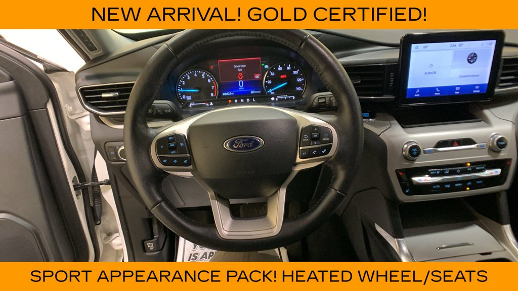 Certified Used 2023 White Metallic Ford XLT image 34