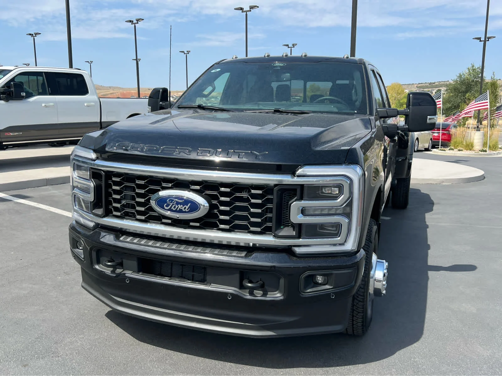 New 2026 Agate Black Metallic Ford F-350® Platinum® image 2