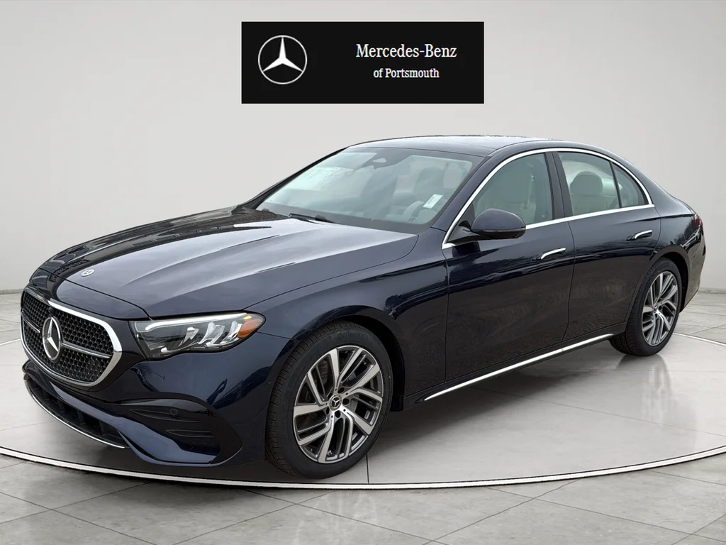 New 2026 Nautical Blue Metallic Mercedes-Benz E 350 image 1