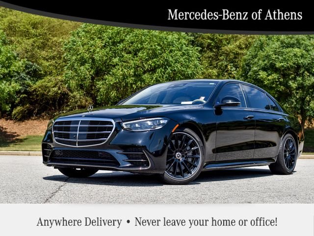 Certified Used 2023 Black Mercedes-Benz S 580 image 1