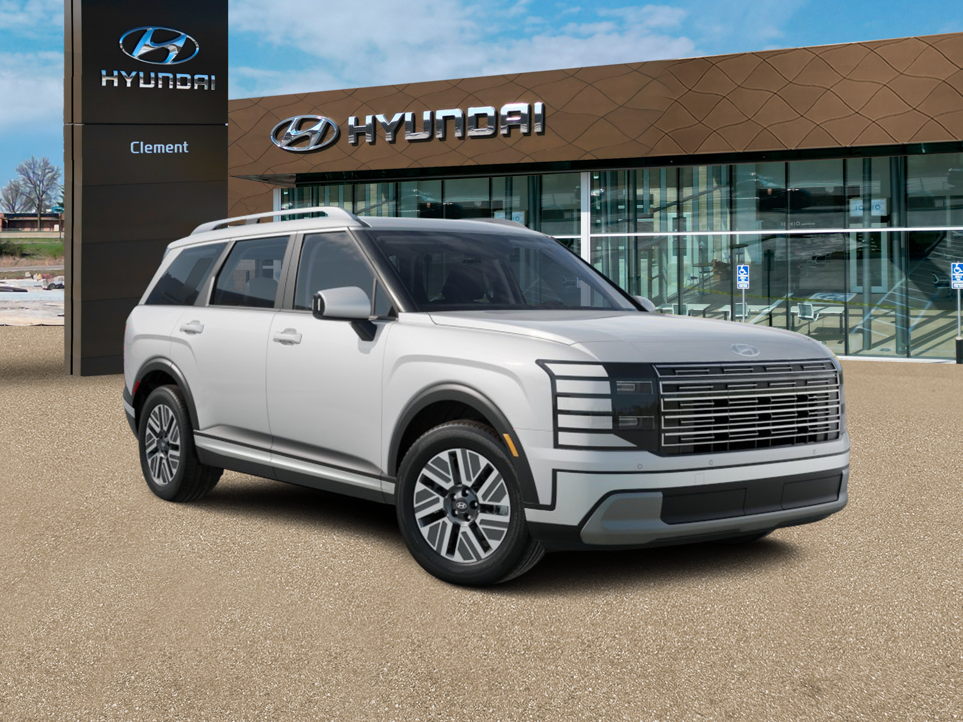 New 2026 White Hyundai SEL 8P image 7