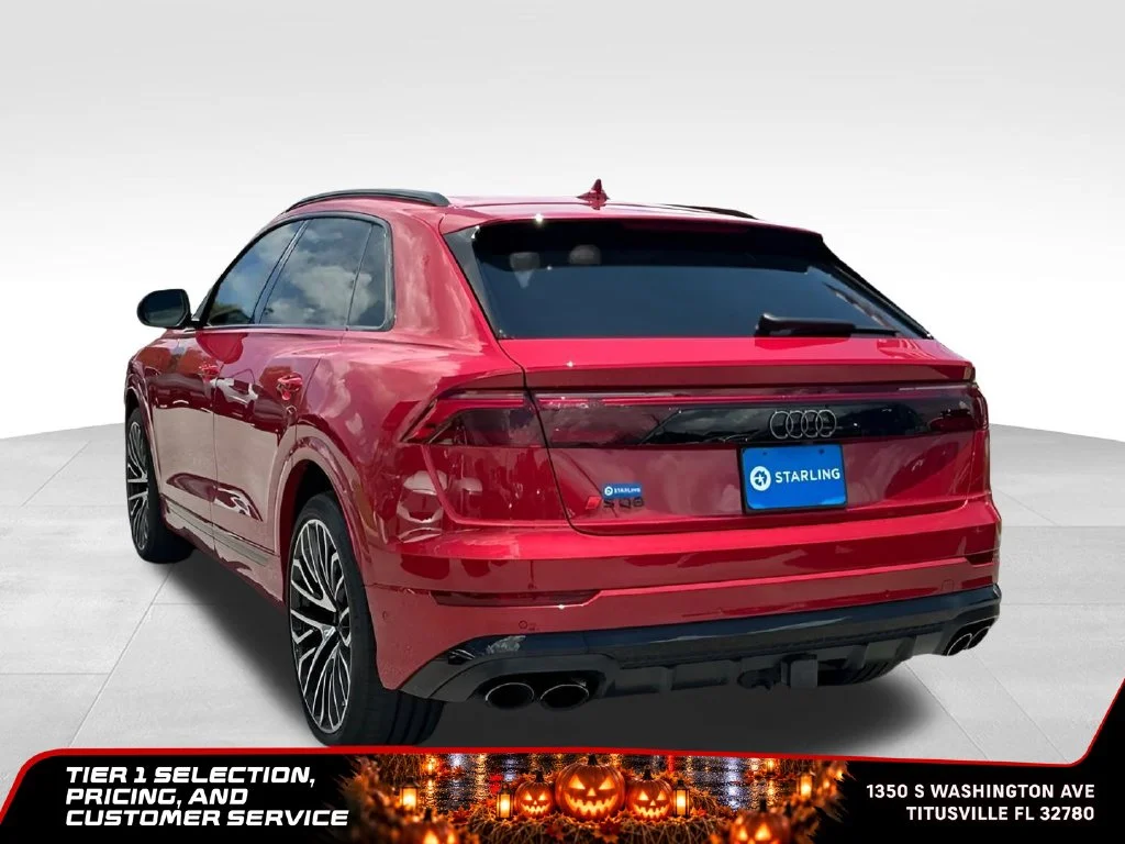Used 2025 Red Audi 4.0T Premium Plus image 6