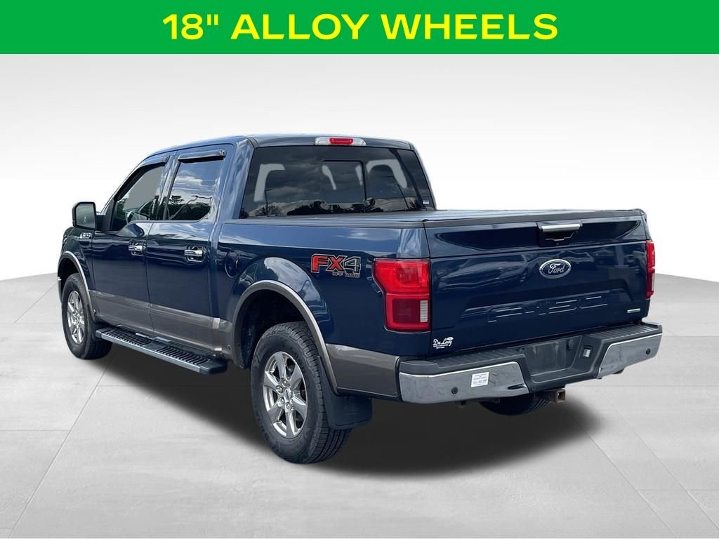 Used 2019 Velocity Blue Metallic Ford Lariat image 12