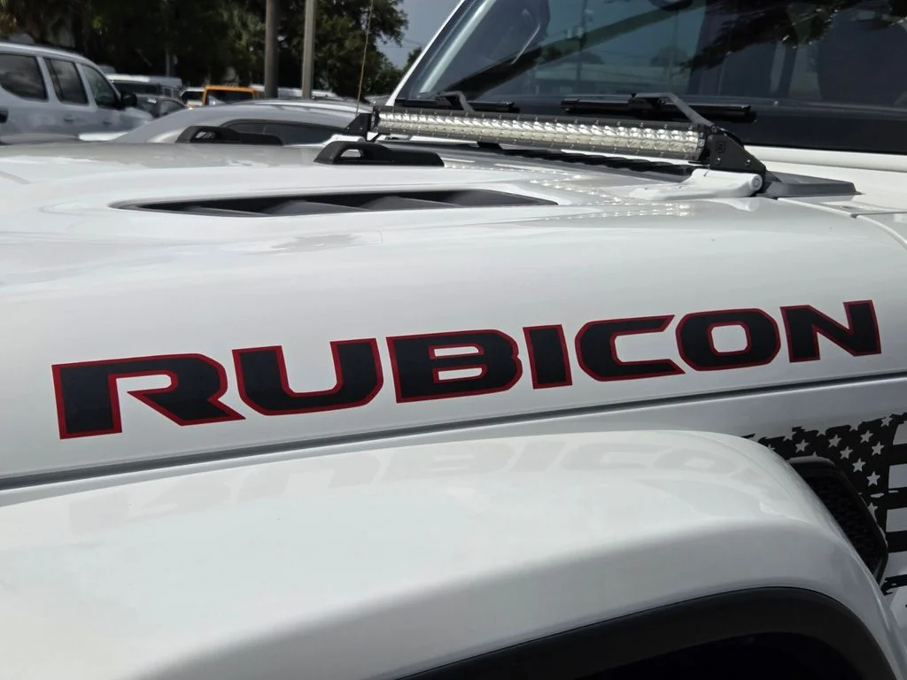 Used 2018 White Jeep Unlimited Rubicon image 12