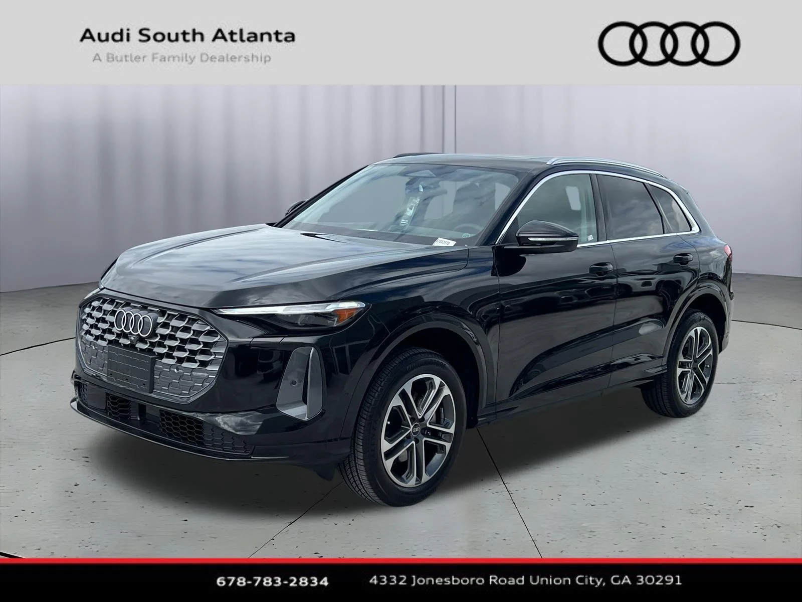 New 2026 Mythos Black Metallic Audi Premium Plus image 1
