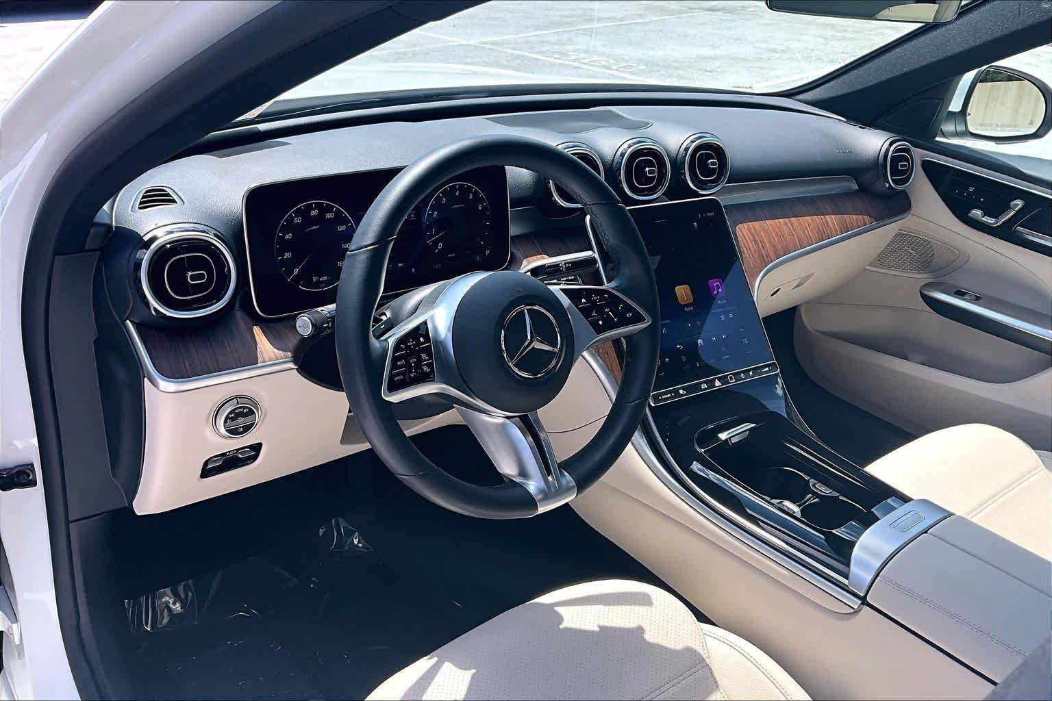 Certified Used 2025 Polar White Mercedes-Benz C 300 image 18