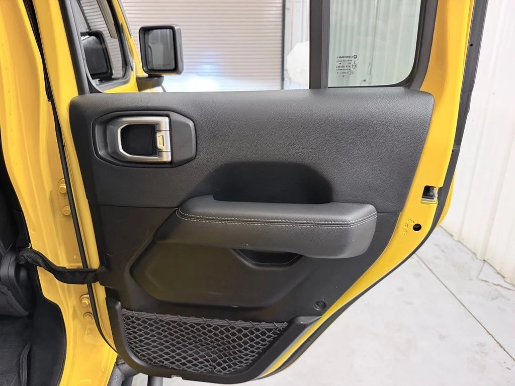 Used 2018 Yellow Jeep Unlimited Sahara image 32
