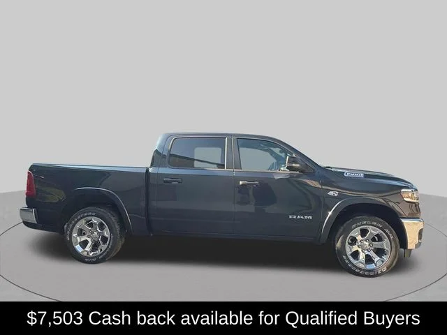 New 2026 Forged Blue Metallic Exterior Paint RAM Big Horn/Lone Star image 2