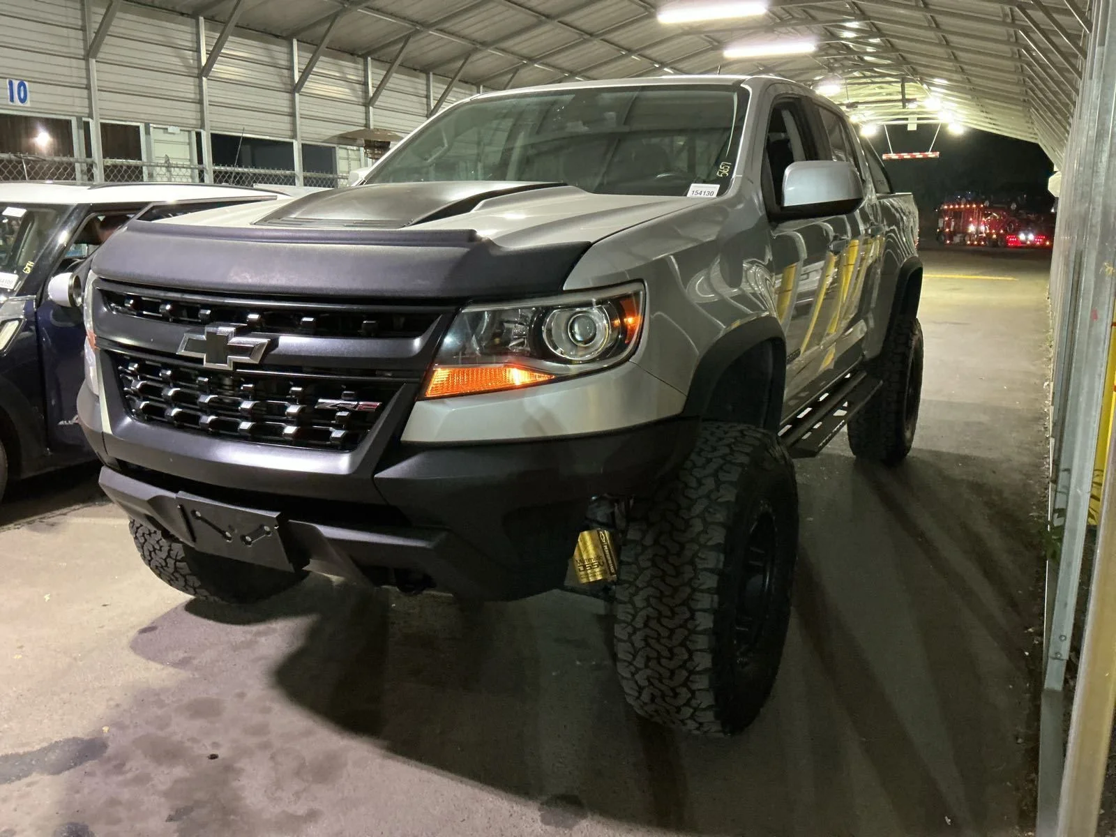Used 2018 Silver Chevrolet ZR2 image 1