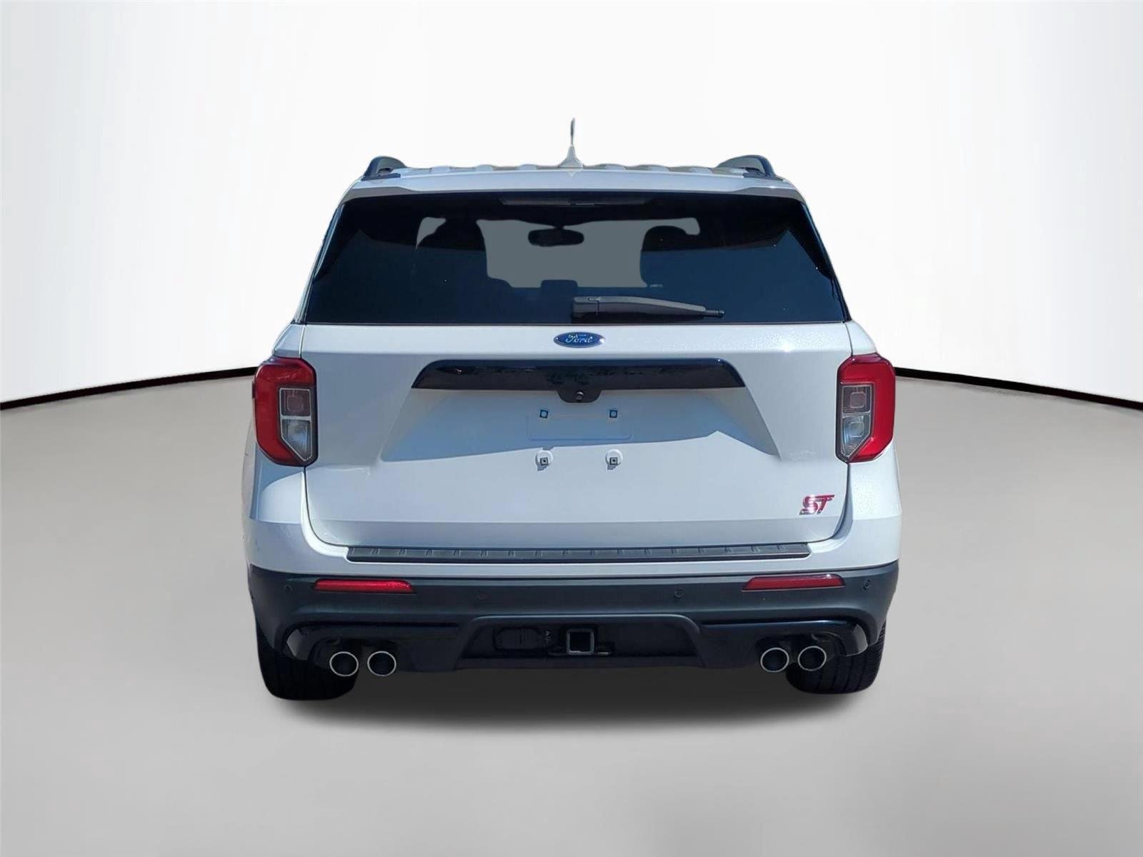 Used 2022 Star White Metallic Tri-Coat FORD ST image 4