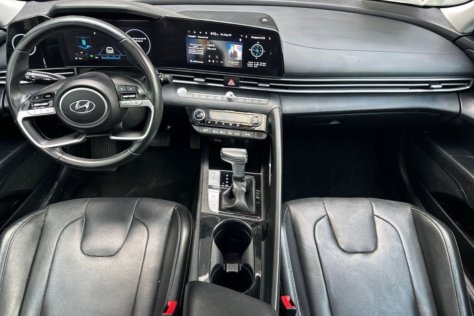 Used 2023 Intense Blue Hyundai Limited image 12