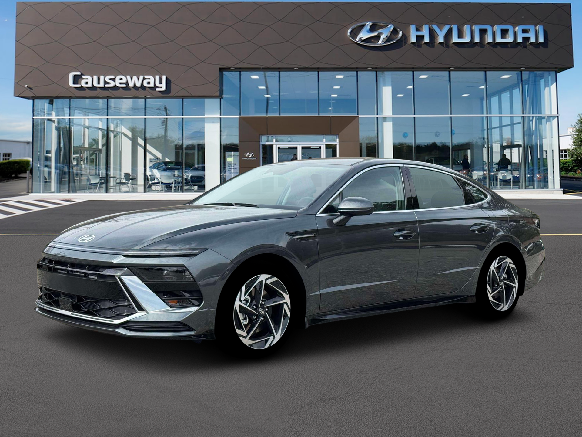 New 2026 Gray Hyundai SEL Sport image 2