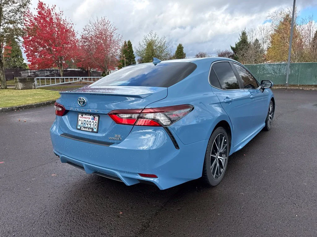 Used 2023 Blue Toyota SE image 7