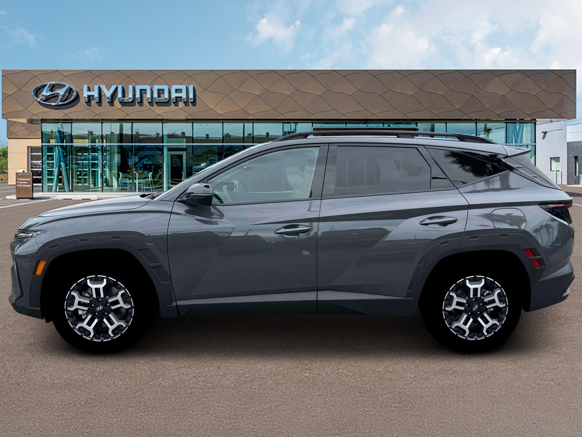 New 2026 Gray Hyundai XRT FWD image 3