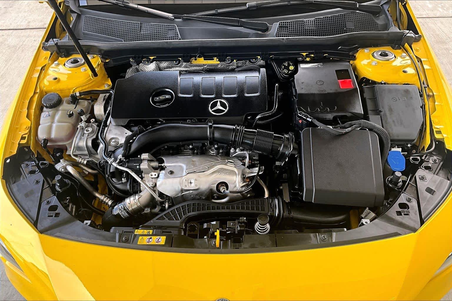 Used 2023 Sun Yellow Mercedes-Benz CLA 250 image 27