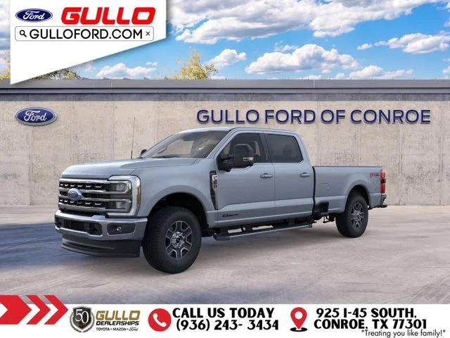 New 2026 Glacier Gray Metallic Tri-Coat Ford Lariat image 1