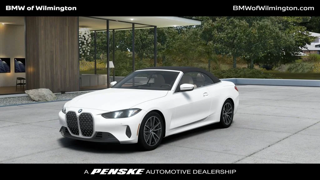 New 2027 Mineral White Metallic BMW 430i image 1
