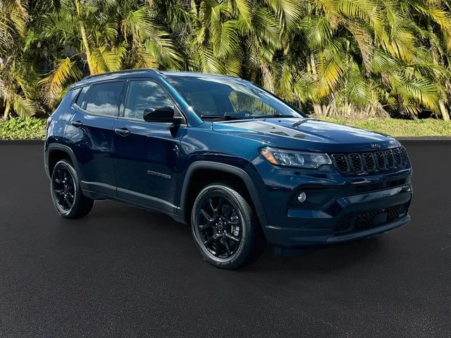 New 2026 Fathom Blue Pearl-Coat Exterior Paint Jeep Latitude image 2