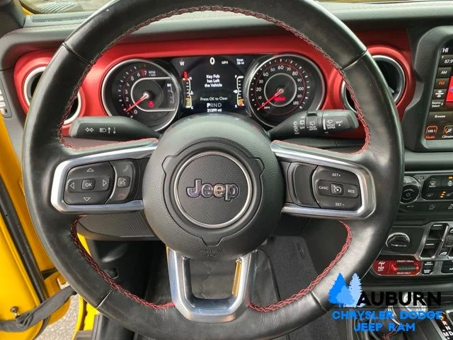 Used 2021 Yellow Jeep Unlimited Rubicon image 36