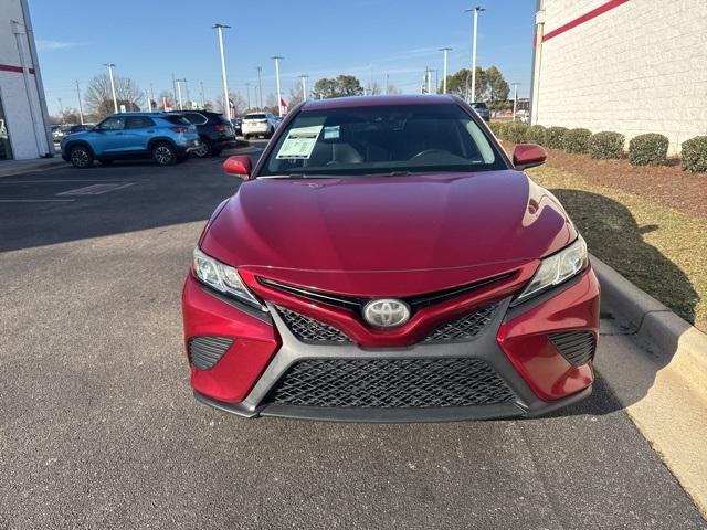 Certified 2018 Toyota Camry SE with VIN 4T1B11HK2JU596316 for sale in Decatur, AL