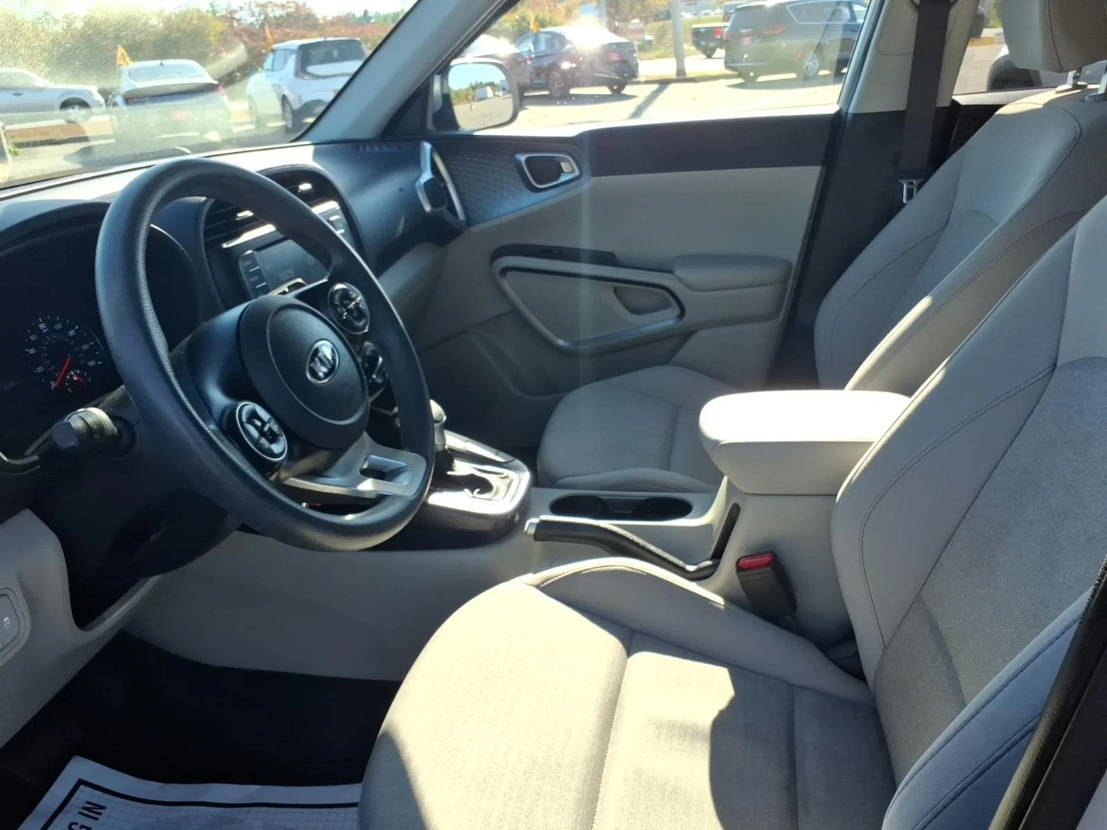 Used 2020 Sparkling Silver Kia S image 13