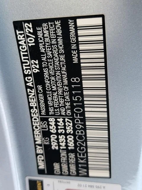 Used 2023 Silver Mercedes-Benz 500 Sedan image 28