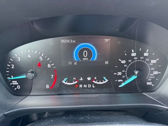 Certified Used 2020 Blue Metallic Ford SE image 25