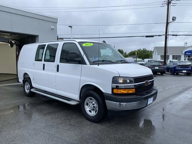Used 2025 White Chevrolet Work Van image 1