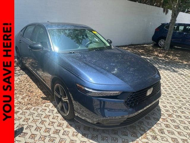 Certified Used 2026 Canyon River Blue Metallic Honda SE image 1