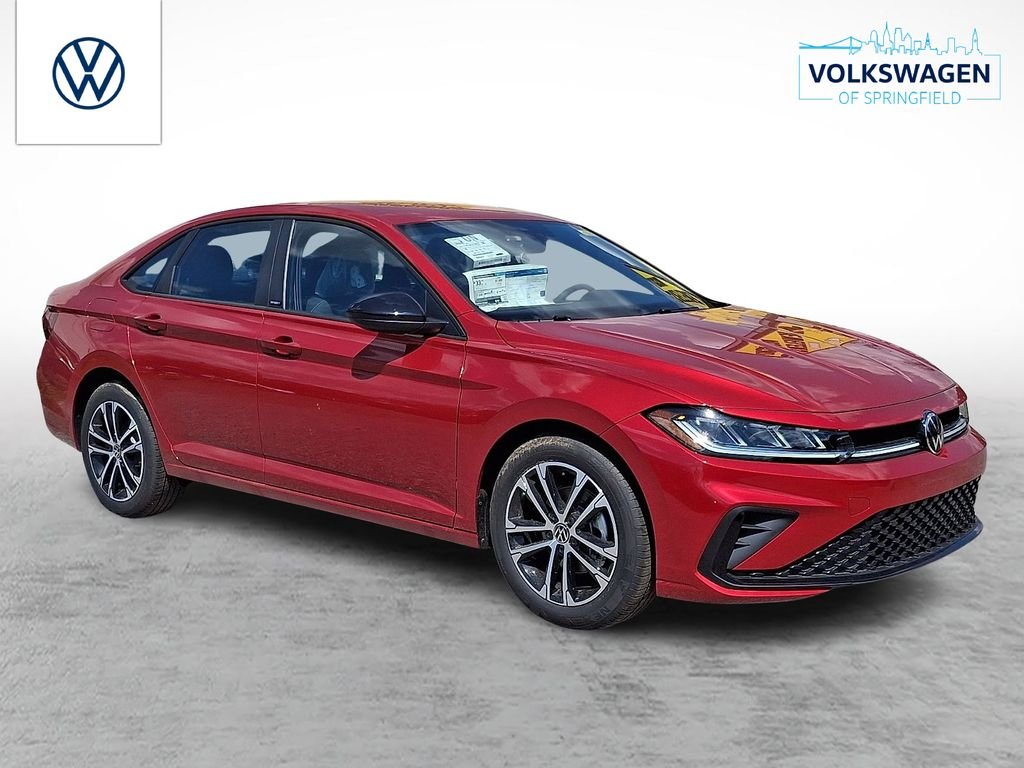 New 2026 Red Volkswagen 1.5T Sport image 1