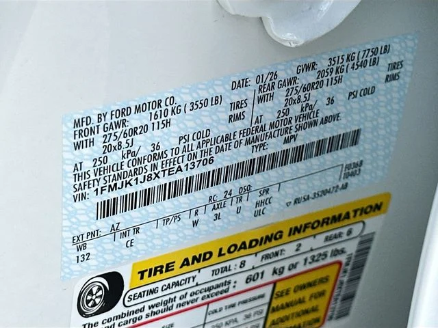 New 2026 White Metallic Ford Active image 21