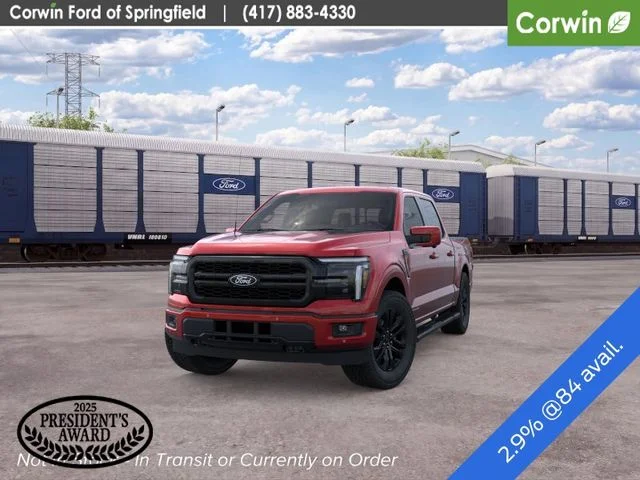 New 2026 Red Ford Lariat image 2