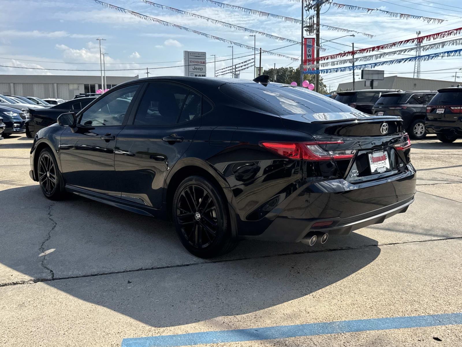 Used 2026 Midnight Black Metallic Toyota SE image 5