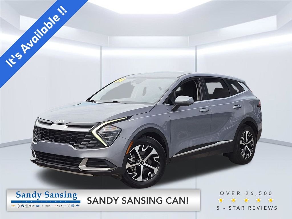 Used 2024 Silver Kia EX image 1